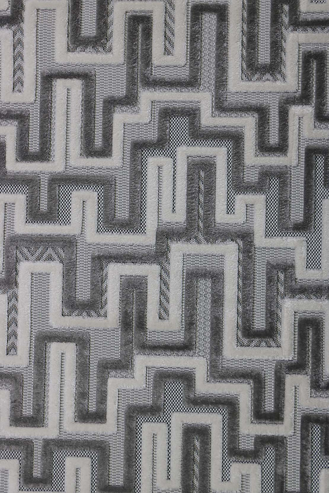 Turkish Modern Festival - 5.2 x 7.5 FT - Gray - Superior Comfort, Modern Style Accent Rugs