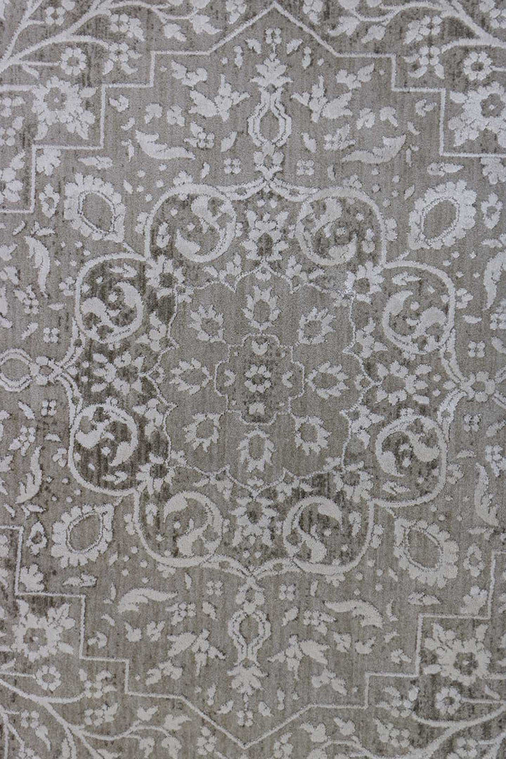 <p>Turkish Modern <strong>Elements Rug</strong>  - Beige - 5.2 x 5.2 FT</p>