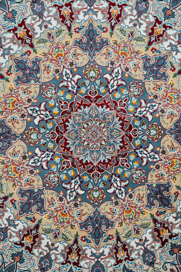 Premium Authentic Persian Rug 1200 Reeds - Gray