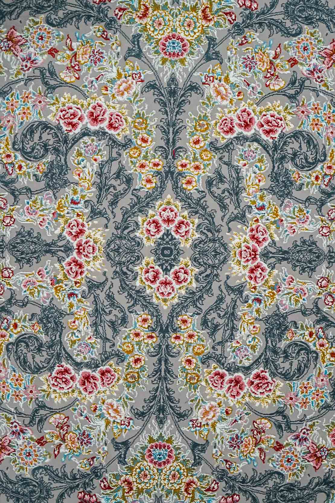Premium Authentic Persian Rug 1200 Reeds - Gray