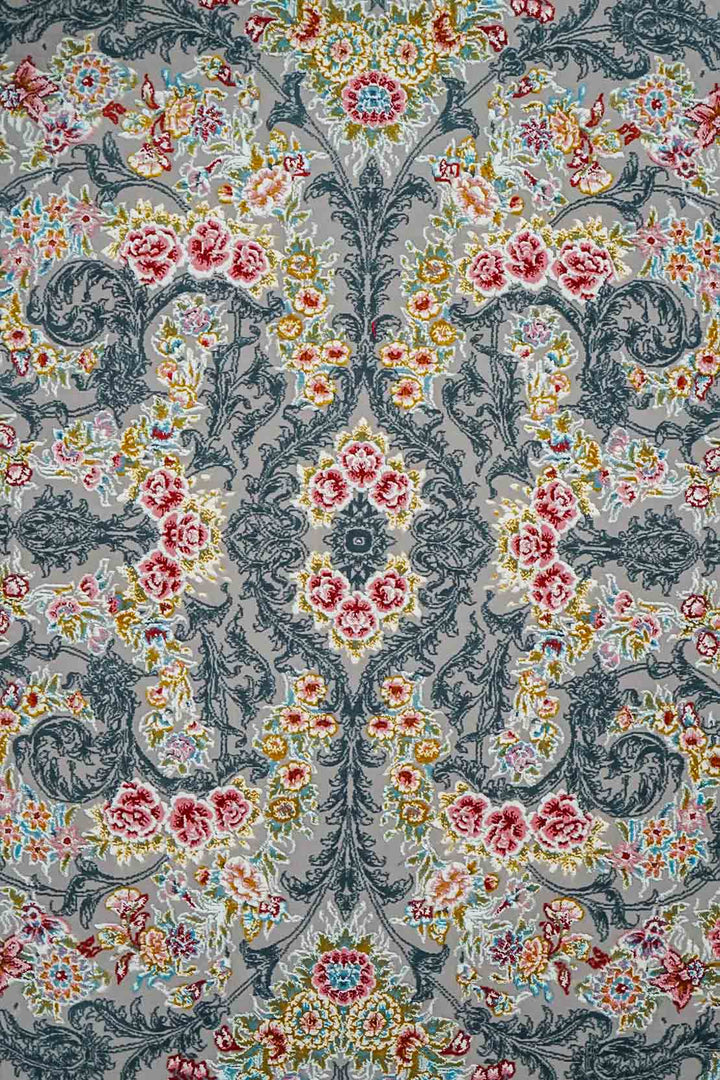 Premium Authentic Persian Rug 1200 Reeds - Gray