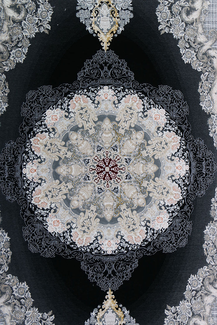 Premium Authentic Iranian Persian Rug 1200 Reeds - 6.6 x 9.8 FT - Elegant Luxury Carpet