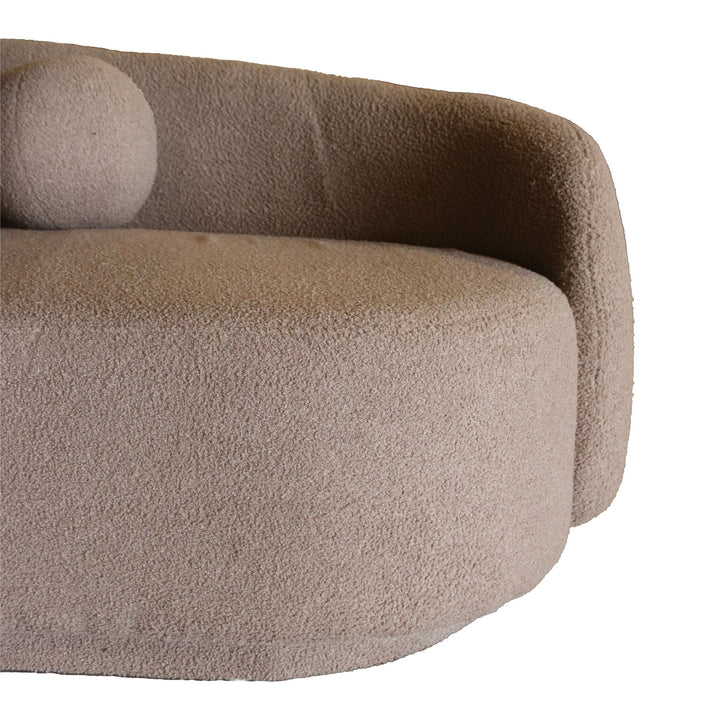 Modern Boucle ARC Sofa, Comfy Couch for Living Room Home Office
