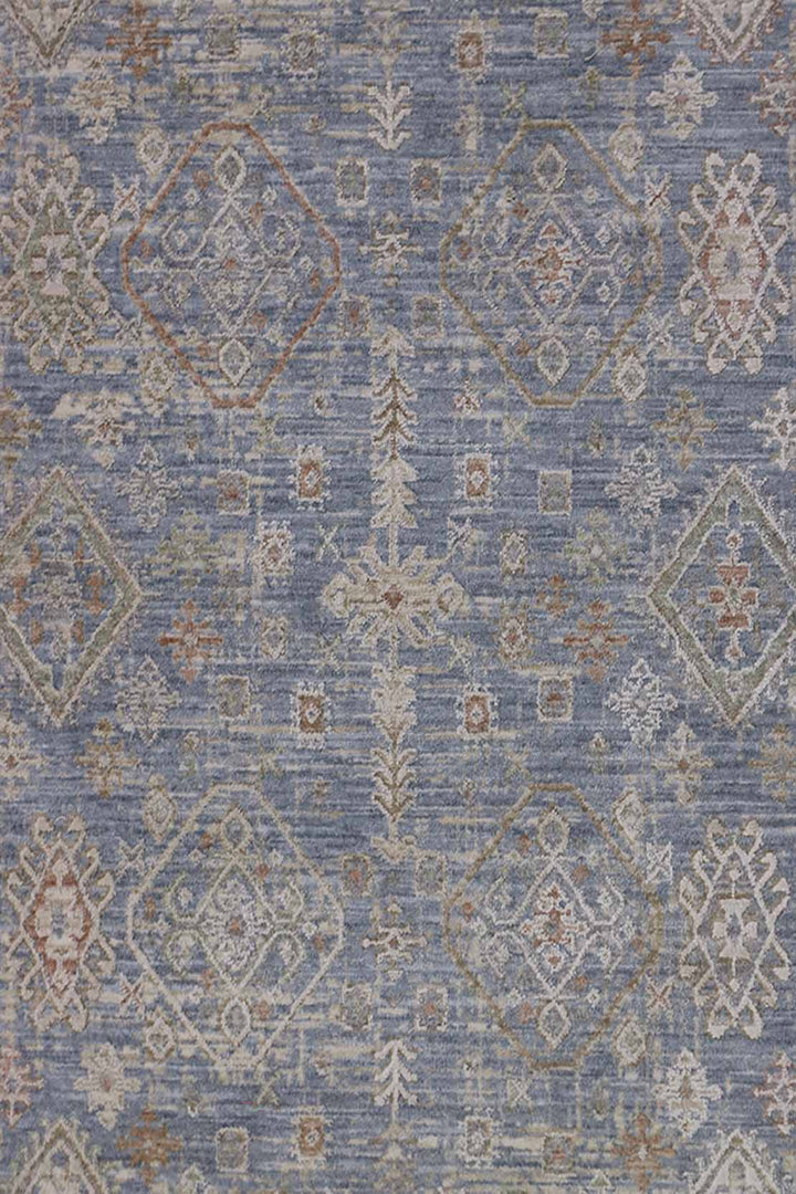 <p>Turkish Modern <strong>Opera Rug</strong>  - Blue - 4.9 x 7.8 FT</p>
