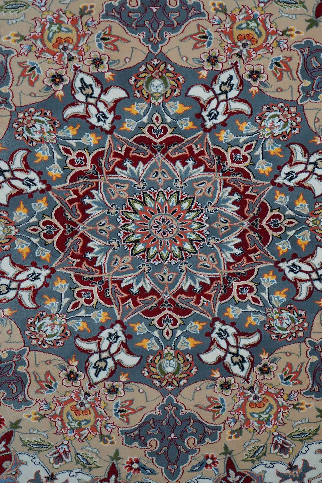 Premium Authentic Persian Rug 1200 Reeds - Gray