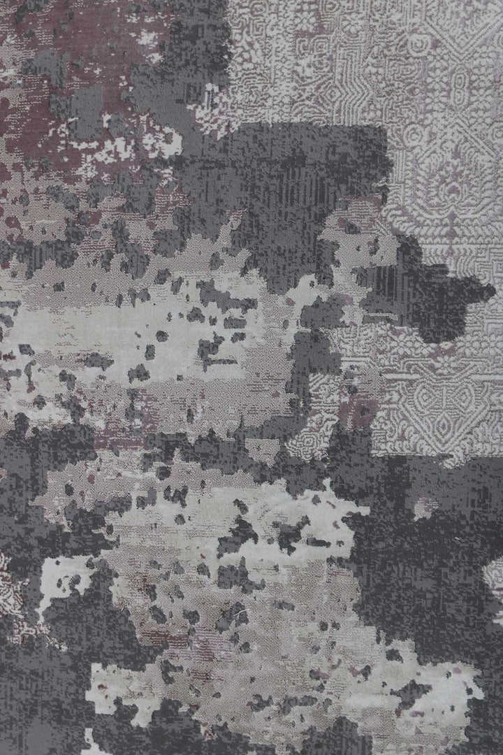 Turkish Modern Festival - 3.9 x 5.9 FT - Gray - Superior Comfort, Modern Style Accent Rugs