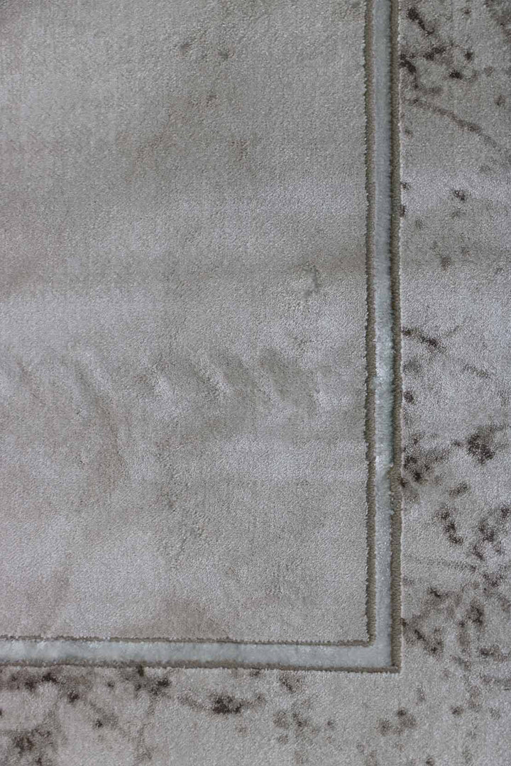 Turkish Modern Festival WD Oval Rug  - 6.5 x 13.1 FT - Gray -  Luxurious Woven Masterpiece 50% Off!