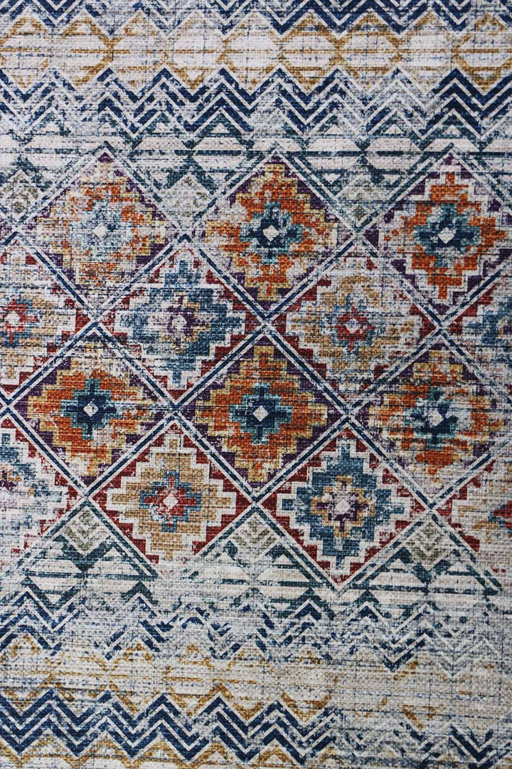 Printed Floor Rug - 4.5 × 6.8 FT