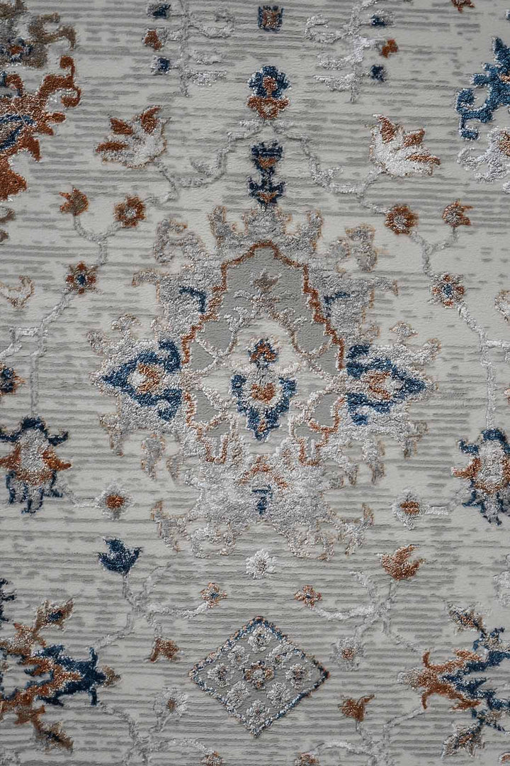 Turkish Modern Amber Rug - Gray