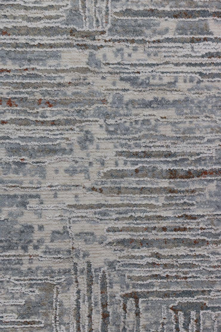 Turkish Modern Festival Viscos Rug - 2.6 x 3.9 FT - Sleek And Minimalist For Chic Interiors