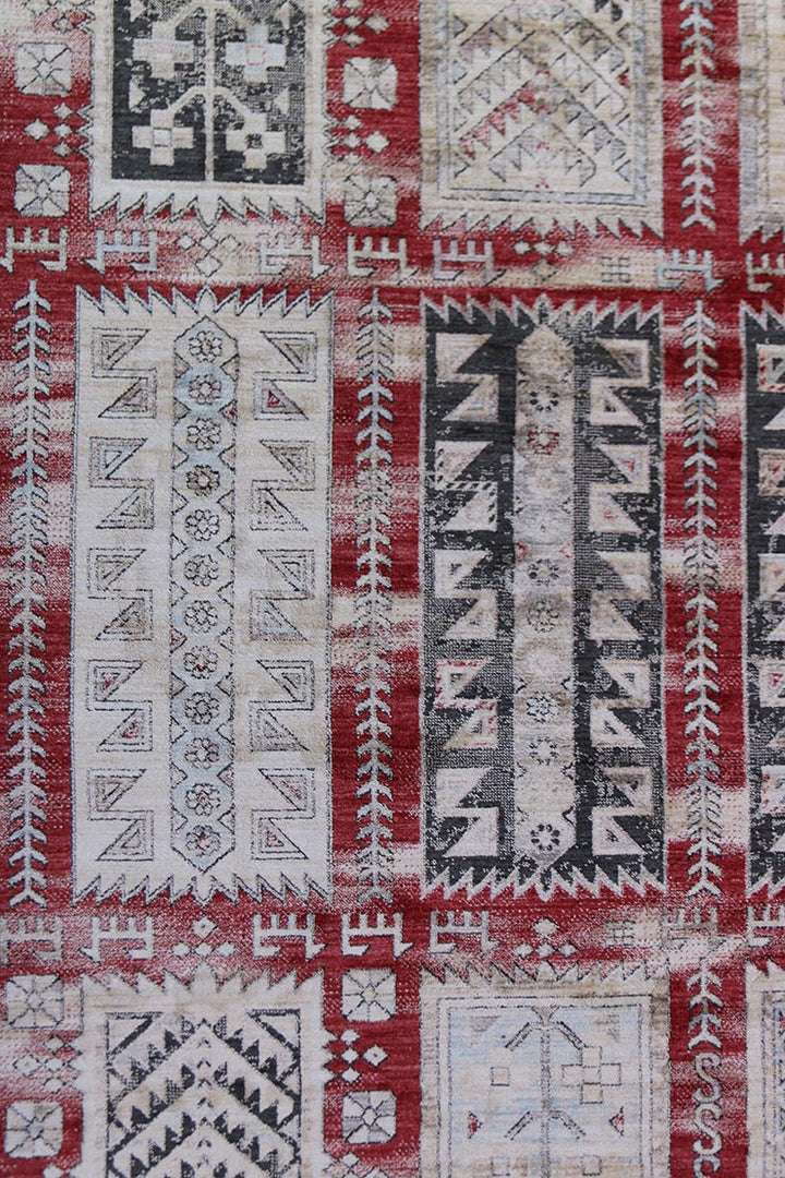 Premium Quality Turkish <strong>Antia</strong> Rug - Red