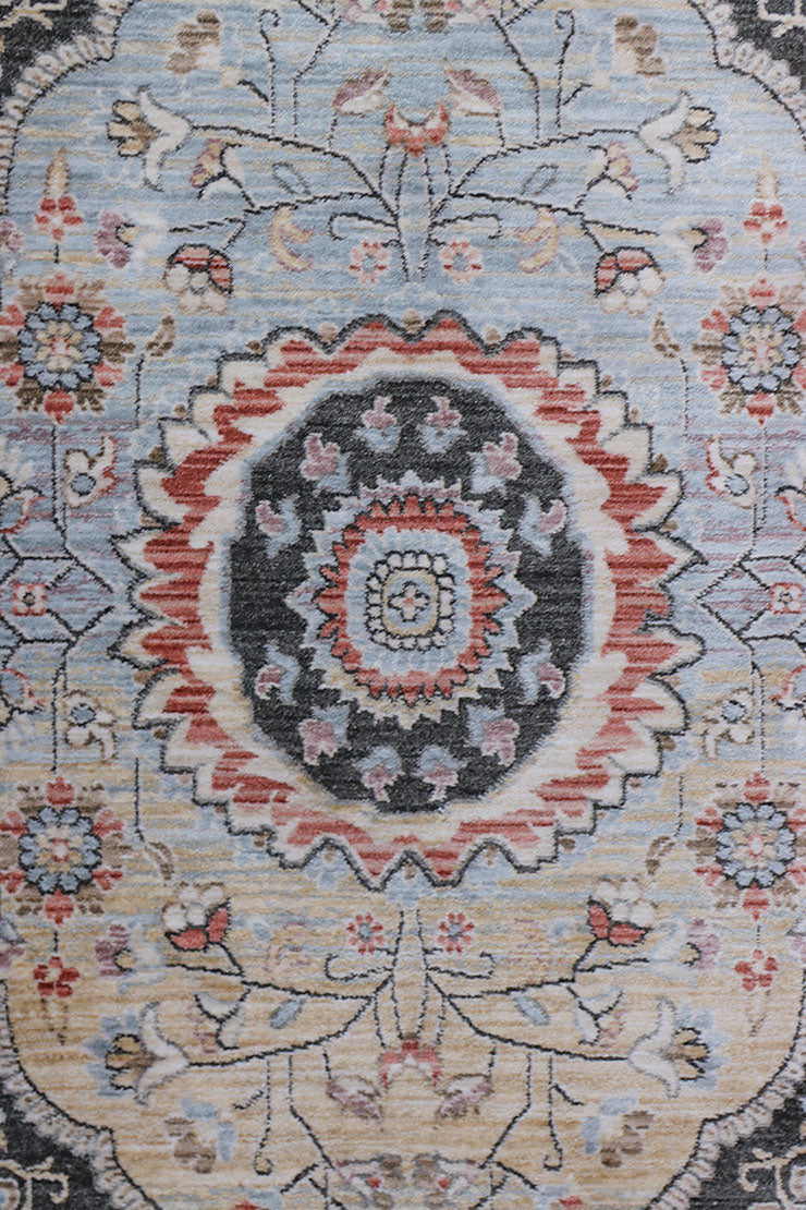 Premium Quality Turkish Antia Rug - 4.9 x 7.9 FT - Resilient Construction for Long-Lasting Use