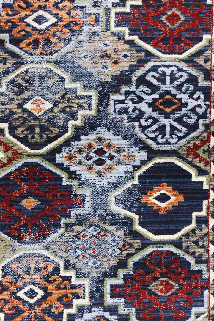 Turkish Modern Festival - 1 Rug - 2 x 7.7 FT - Superior Comfort, Modern Style Accent Rugs