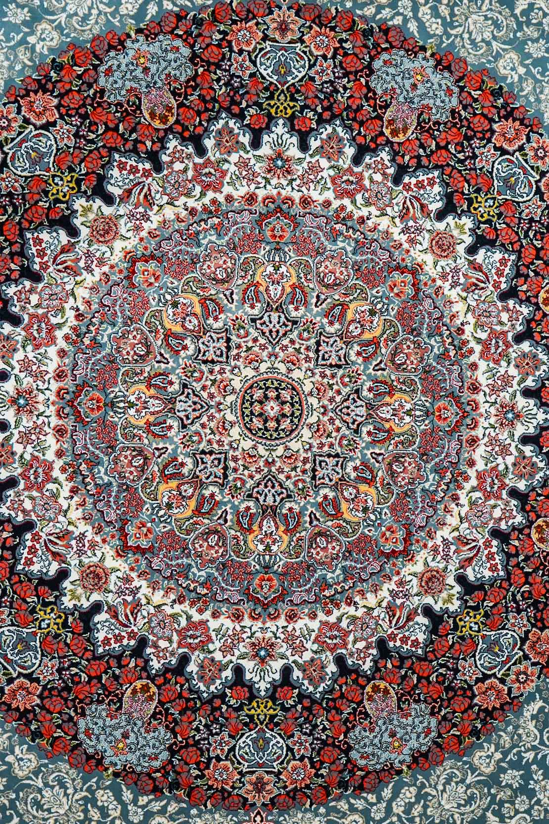 Premium Authentic Persian Rug 1200 Reeds - Gray