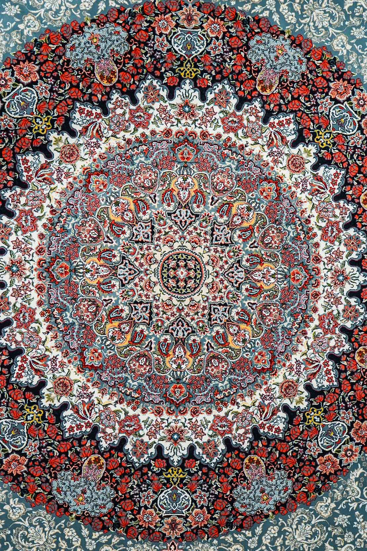 Premium Authentic Persian Rug 1200 Reeds - Gray