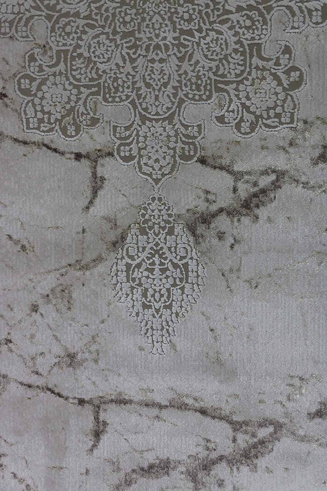 Turkish Modern Festival WD Oval Rug  - 6.5 x 13.1 FT - White -  Luxurious Woven Masterpiece 50% Off!