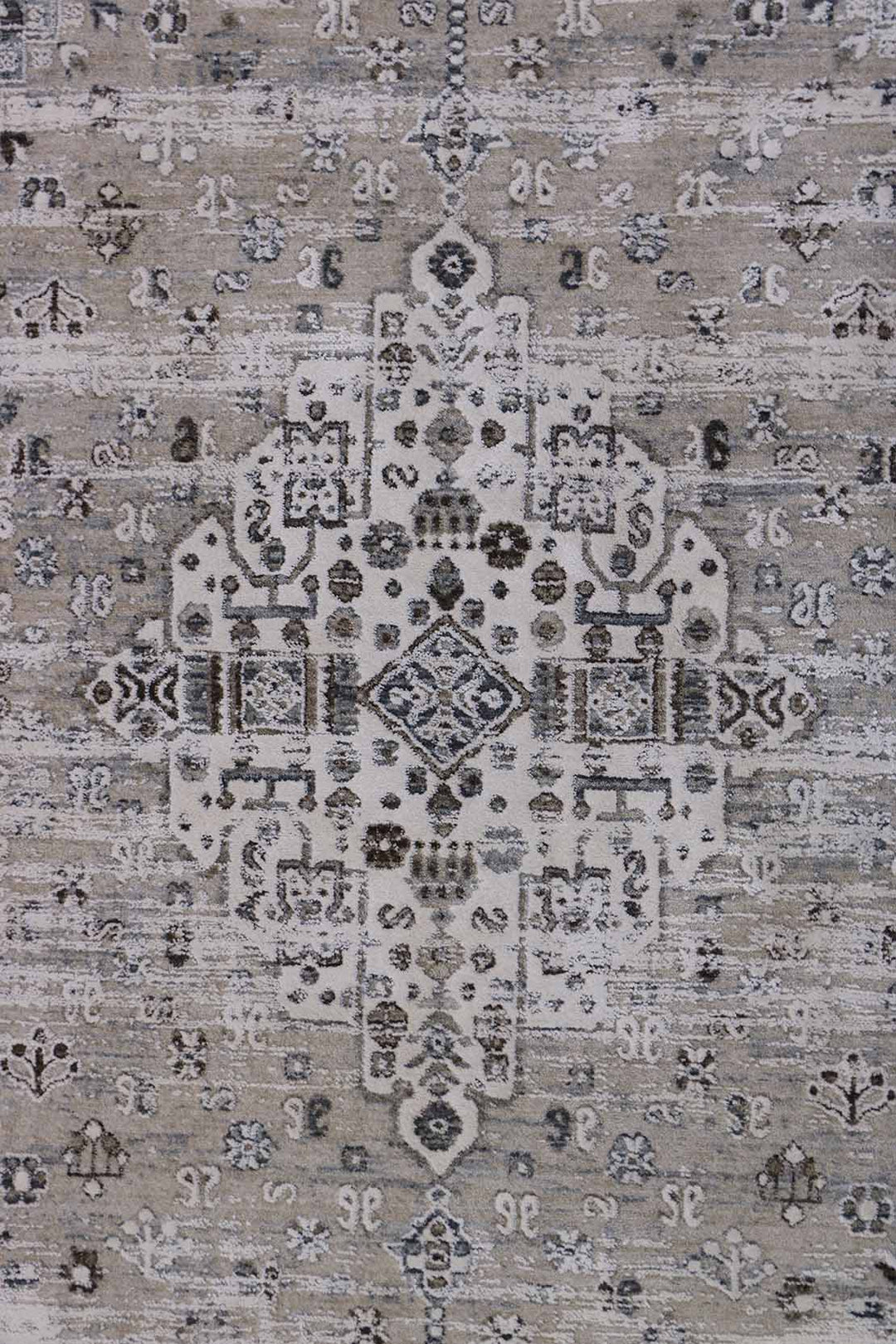 <p>Turkish Modern <strong>Elements Rug</strong>  - Gray - 4.9 x 7.8 FT</p>