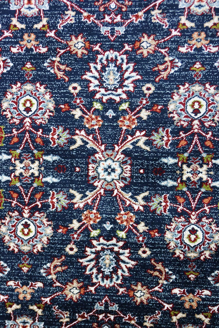 Garnet Rug - Blue - Soft, Durable, and Easy to Clean
