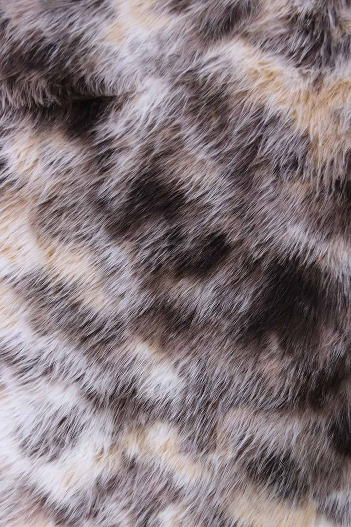 Soft Shaggy Moods Rug for Living Room-4.9 x 7.2 ft-Thick Plush Modern Area Carpet