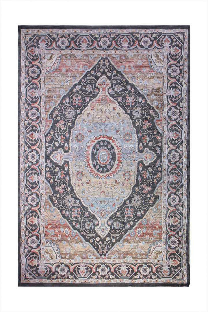 Premium Quality Turkish Antia Rug - 6.6 x 9.8 FT - Resilient Construction for Long-Lasting Use