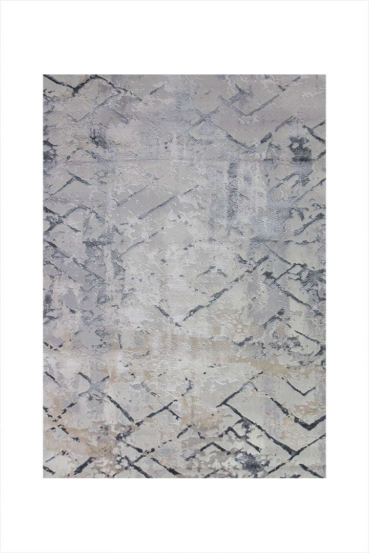 Turkish Modern Expression Rug - 4.1 x 5.6 FT - Superior Comfort, Modern Style Accent Rugs