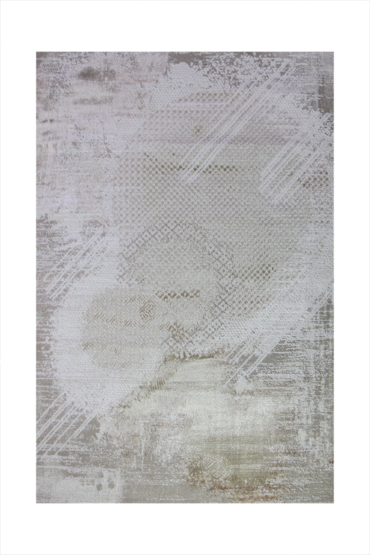 Turkish Modern Expression Rug - 4.9 x 7.4 FT - Superior Comfort, Modern Style Accent Rugs