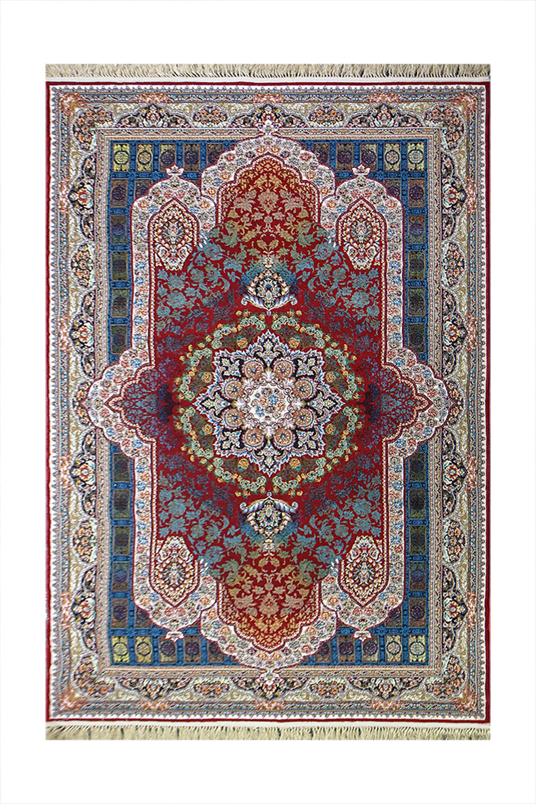 Irani Farsh E Firozeh-P Rug - 5.9 x 8.9 FT - Superior Comfort, Modern Style Accent Rugs 2