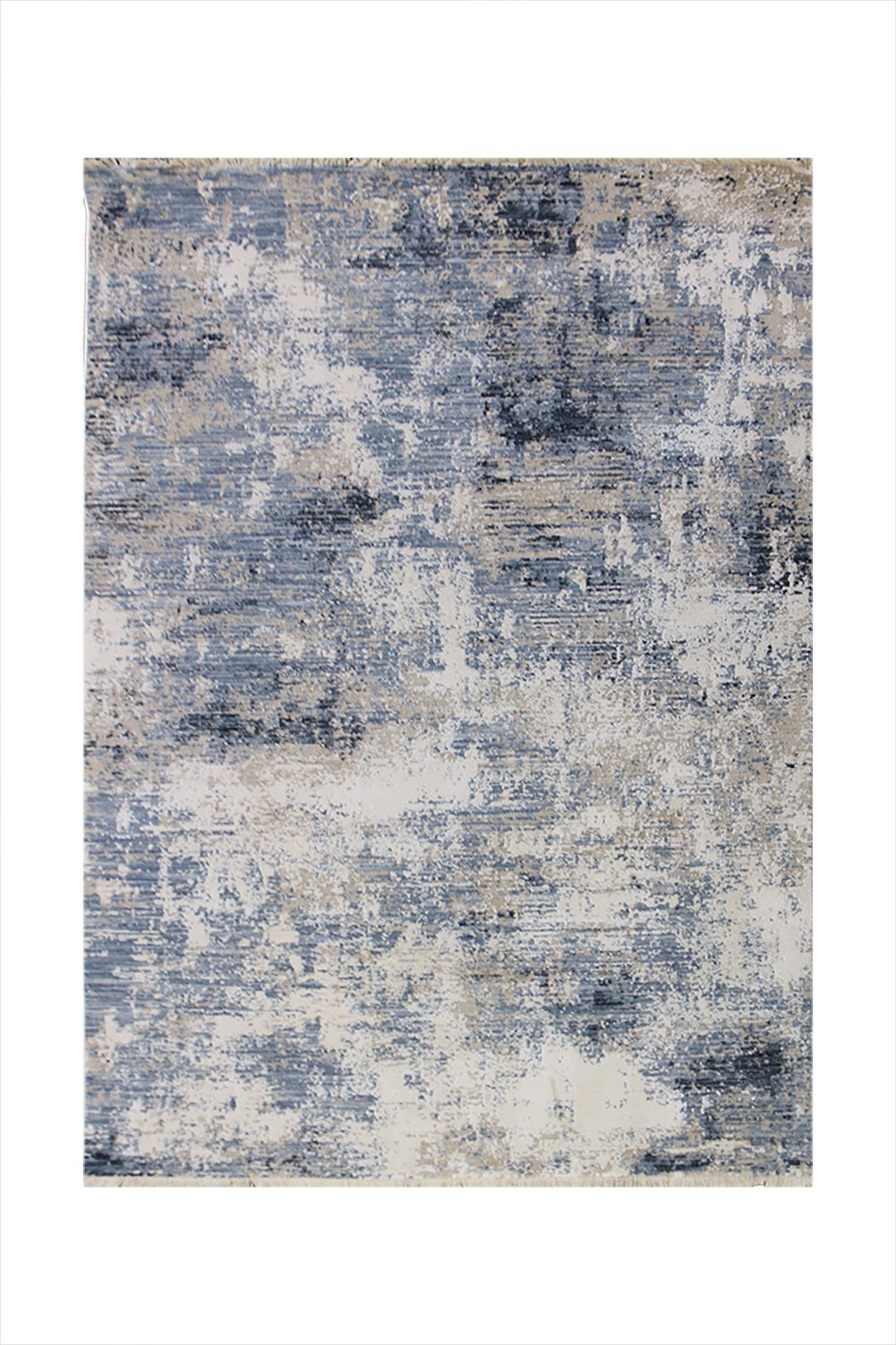 <p>Turkish Modern <strong>Elements Rug</strong>  - Blue - 3.9 x 5.9 FT</p>