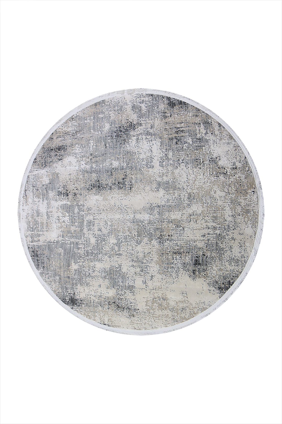 <p>Turkish Modern <strong>Elements Rug</strong>  - Gray - 5.2 x 5.2 FT</p>