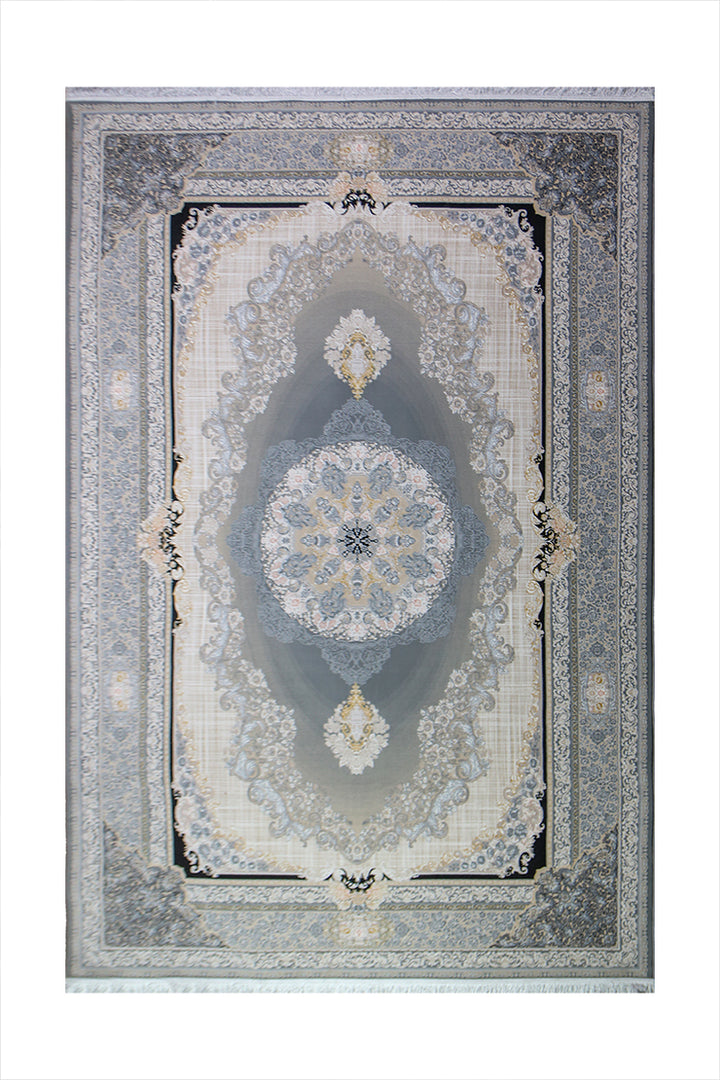 Premium Authentic Iranian Persian Rug 1200 Reeds - 6.6 x 9.8 FT - Elegant Luxury Carpet