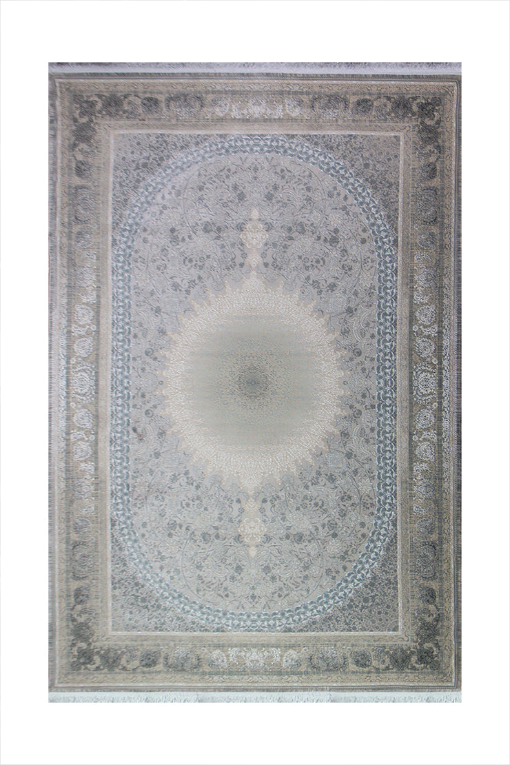 Premium Authentic Iranian Persian Rug 1200 Reeds - 6.6 x 9.8 FT - Elegant Luxury Carpet