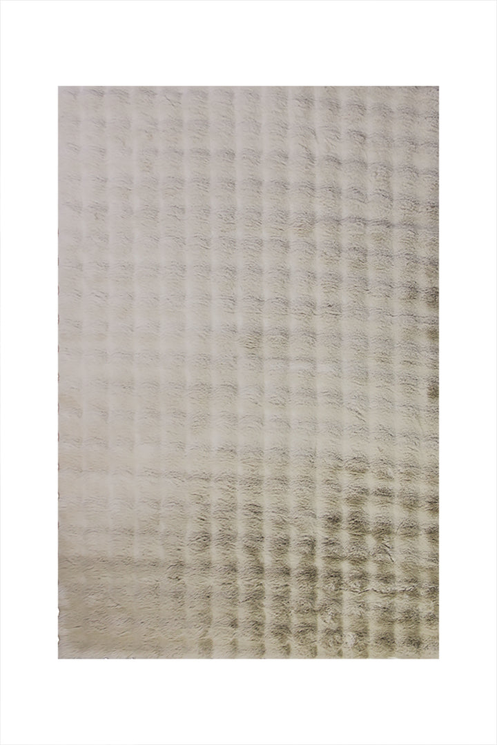 Turkish SNOW Rug - 3.9 x 5.6 FT - Fluffy and Durable Floor Rug