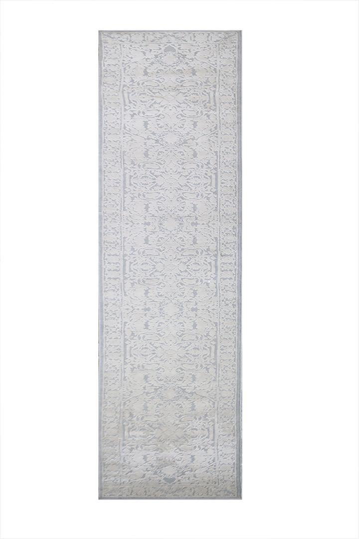 Turkish Modern Festival - 2.3 x 12 FT - Gray - Superior Comfort, Modern Style Accent Rugs
