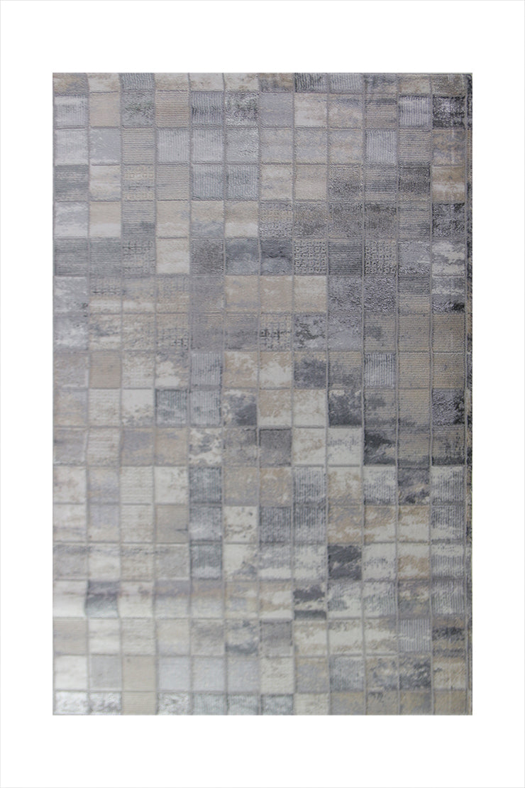 Turkish Modern Expression Rug - 4.1 x 5.6 FT - Superior Comfort, Modern Style Accent Rugs