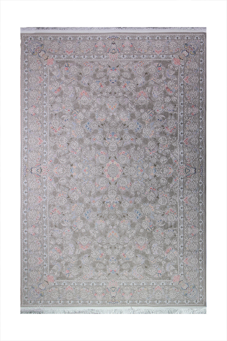 Premium Authentic Iranian Persian Rug 1200 Reeds - 6.6 x 9.8 FT - Elegant Luxury Carpet