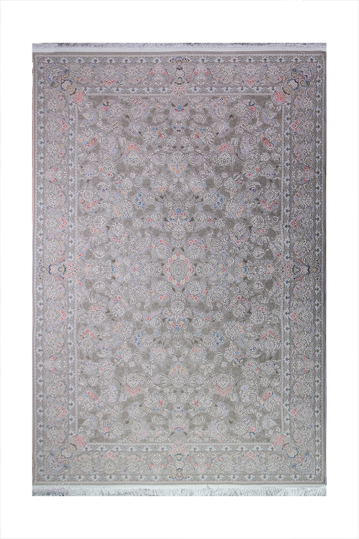 Premium Authentic Iranian Persian Rug 1200 Reeds - 6.6 x 9.8 FT - Elegant Luxury Carpet