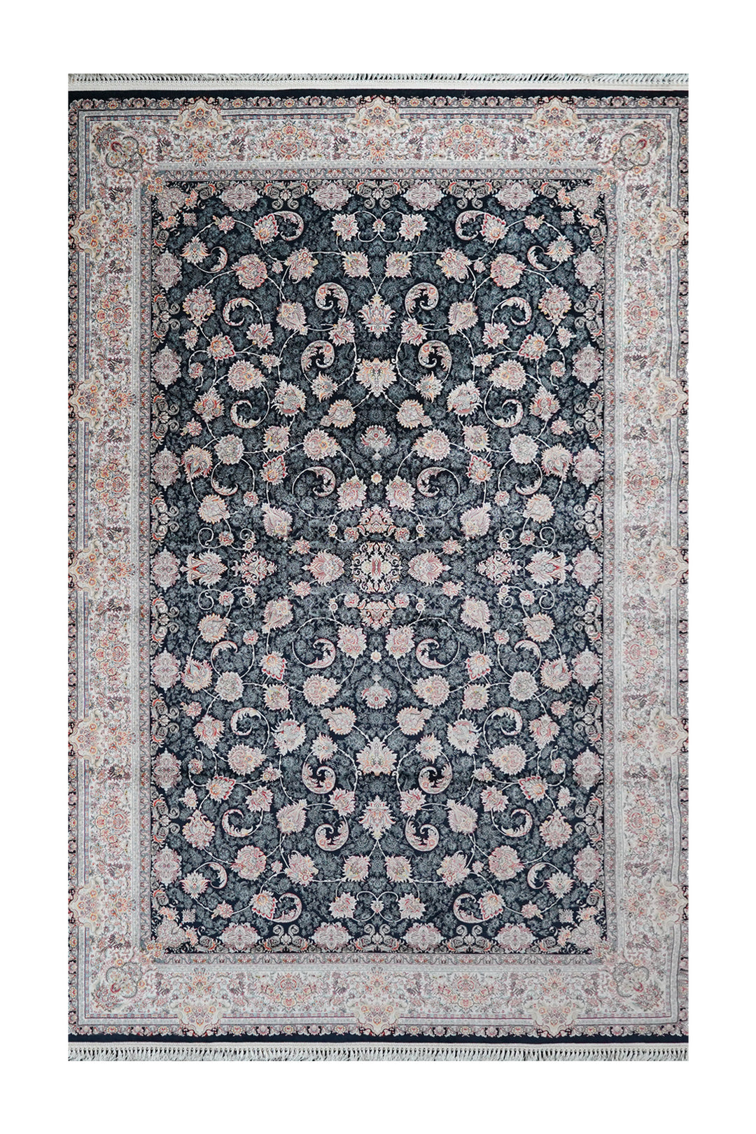 Premium Authentic Persian Rug 1200 Reeds - Blue