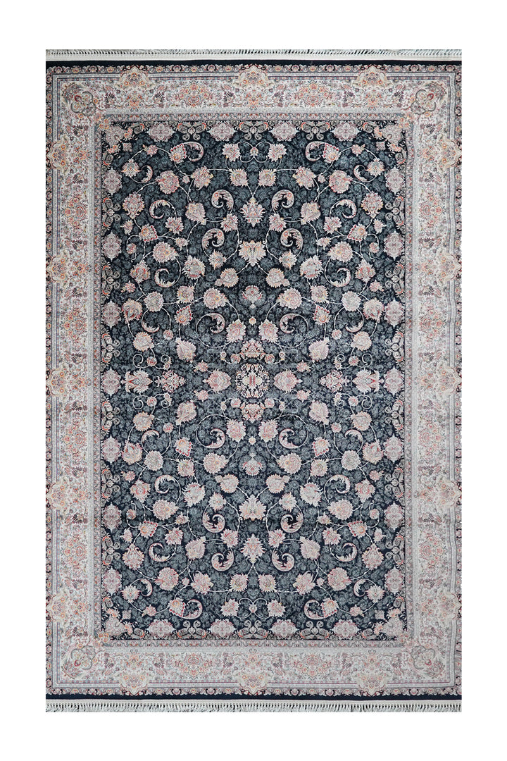Premium Authentic Persian Rug 1200 Reeds - Blue