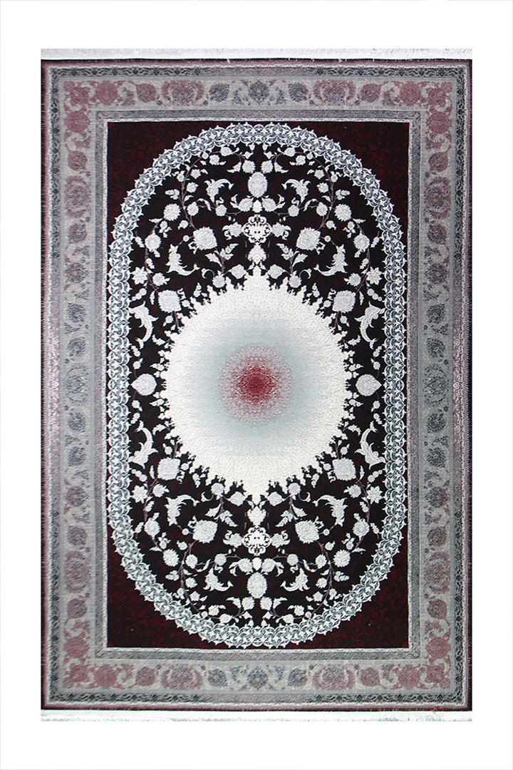 Premium Authentic Iranian Persian Rug 1200 Reeds - 6.6 x 9.8 FT - Elegant Luxury Carpet