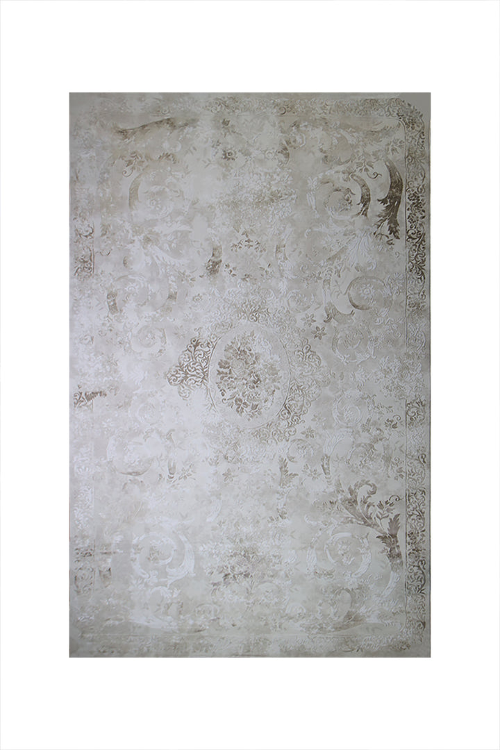 Turkish Modern Festival WD Rug - 7.9 x 13.1 FT - Beige - Luxurious Woven Masterpiece 50% Off!