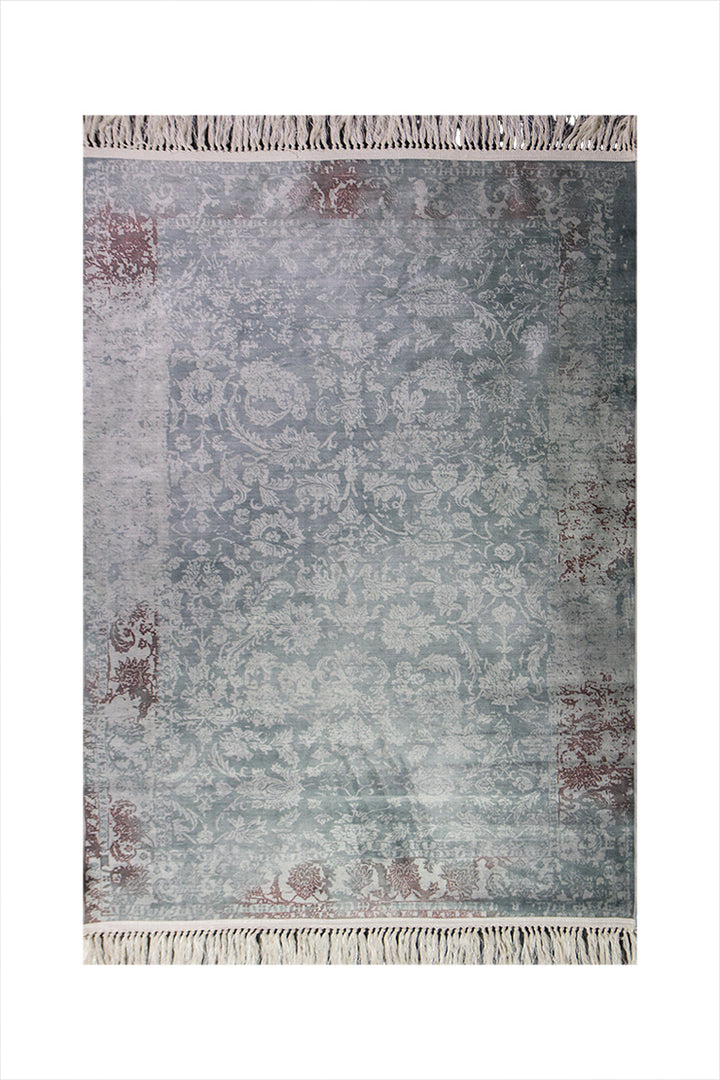 Traditional Printed Area Rug – 4 x 5.6 FT – Stylish, Durable & Anti-Slip