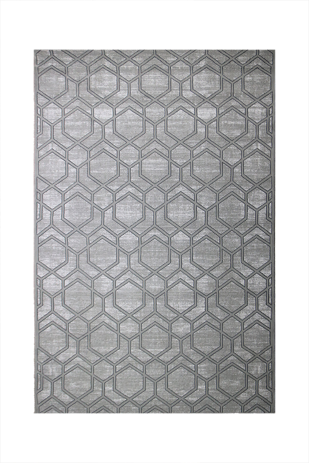 Turkish Modern Festival - 6.6 x 9.5 FT - Gray - Superior Comfort, Modern Style Accent Rugs