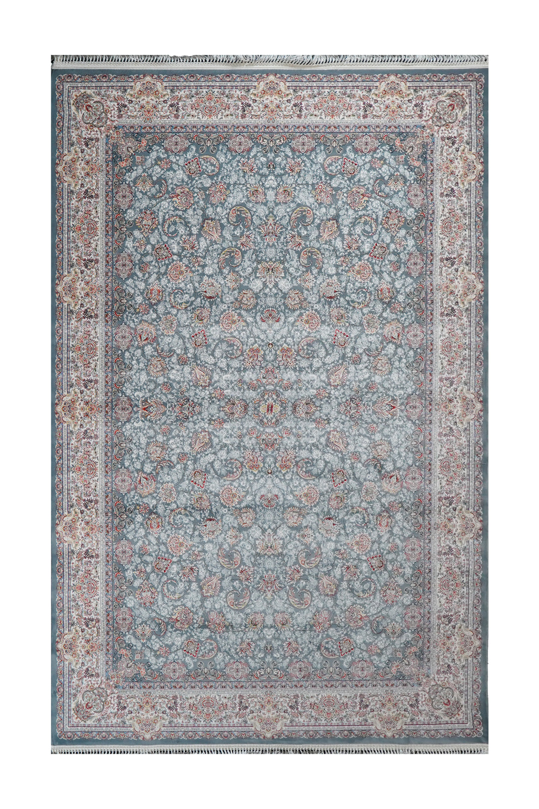 Premium Authentic Persian Rug 1200 Reeds - Gray