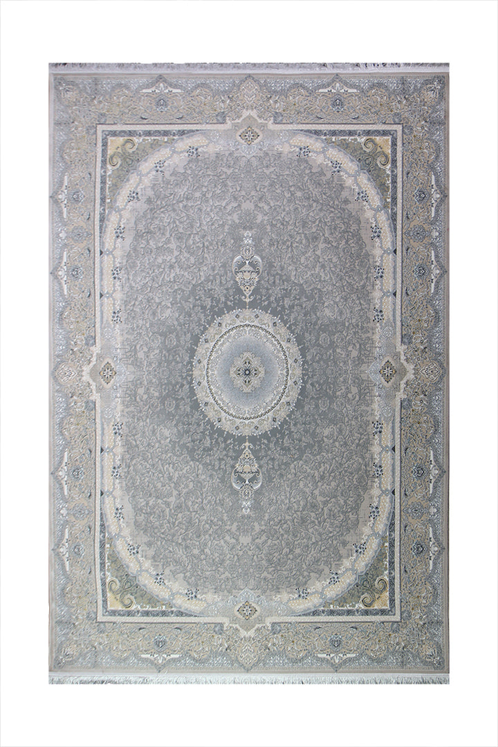 Premium Authentic Iranian Persian Rug 1200 Reeds - 6.6 x 9.8 FT - Elegant Luxury Carpet