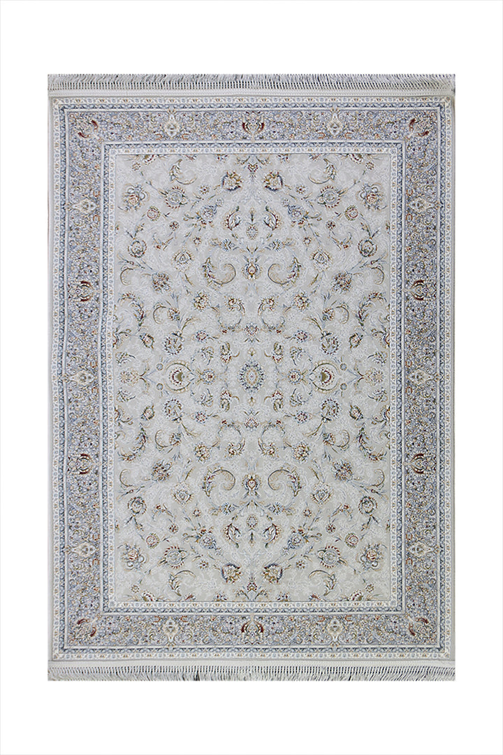 Iranian Premium Quality Authentic 1500 Rug  - 3.3 x 4.9 FT -  Resilient Construction for Long - Lasting Use