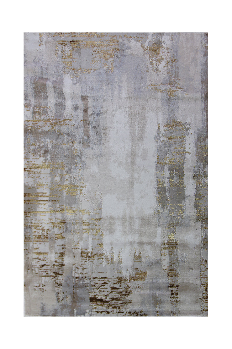 Turkish Modern Expression Rug - 4.1 x 5.6 FT - Superior Comfort, Modern Style Accent Rugs