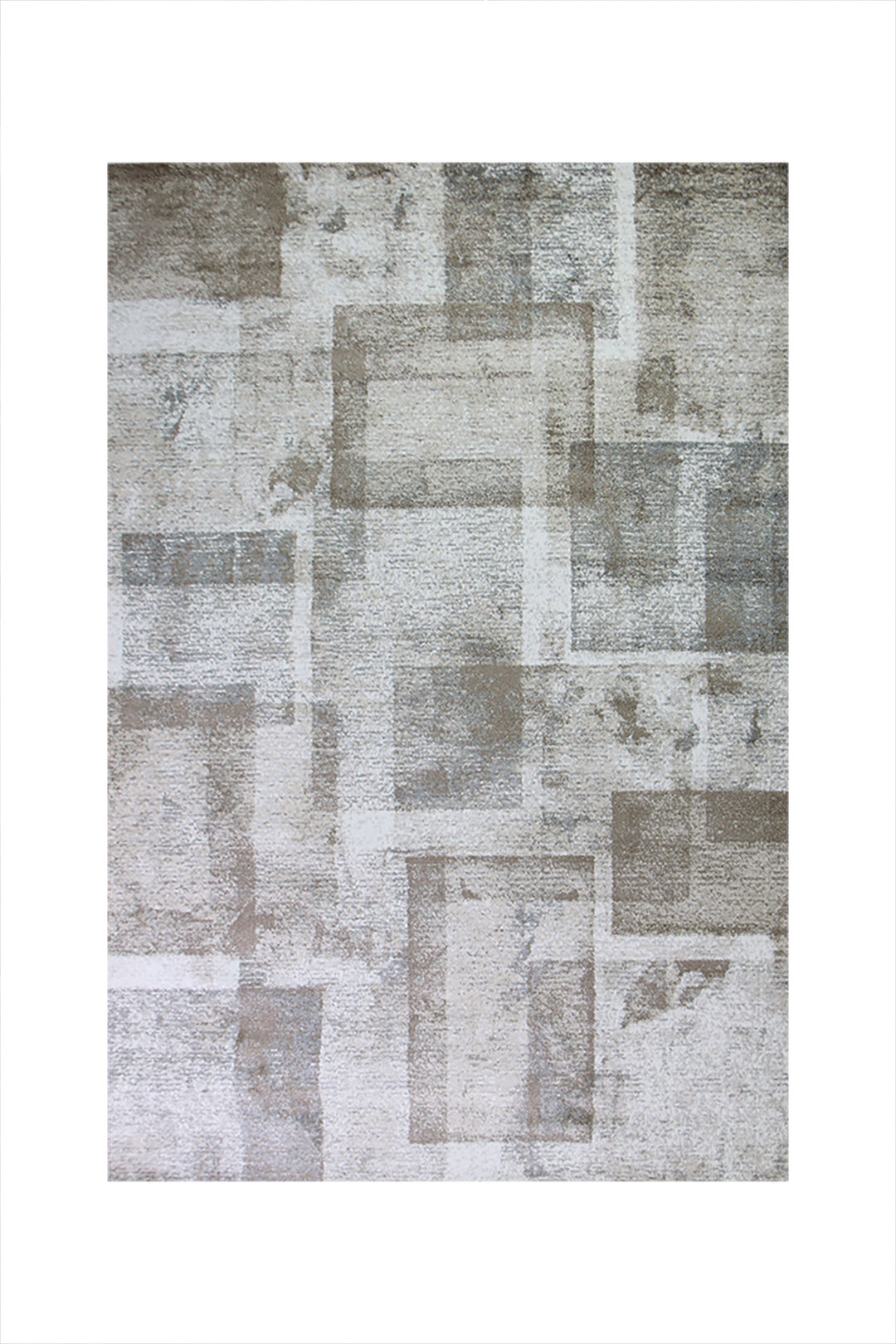 Turkish Modern  Festival Wd Rug  - 6.5 x 9.5 FT - Beige -  Luxurious Woven Masterpiece 50% Off!