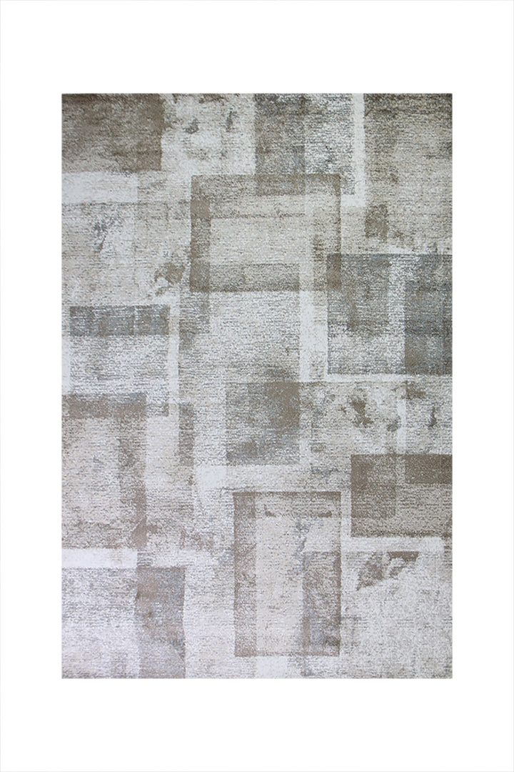 Turkish Modern  Festival Wd Rug  - 6.5 x 9.5 FT - Beige -  Luxurious Woven Masterpiece 50% Off!