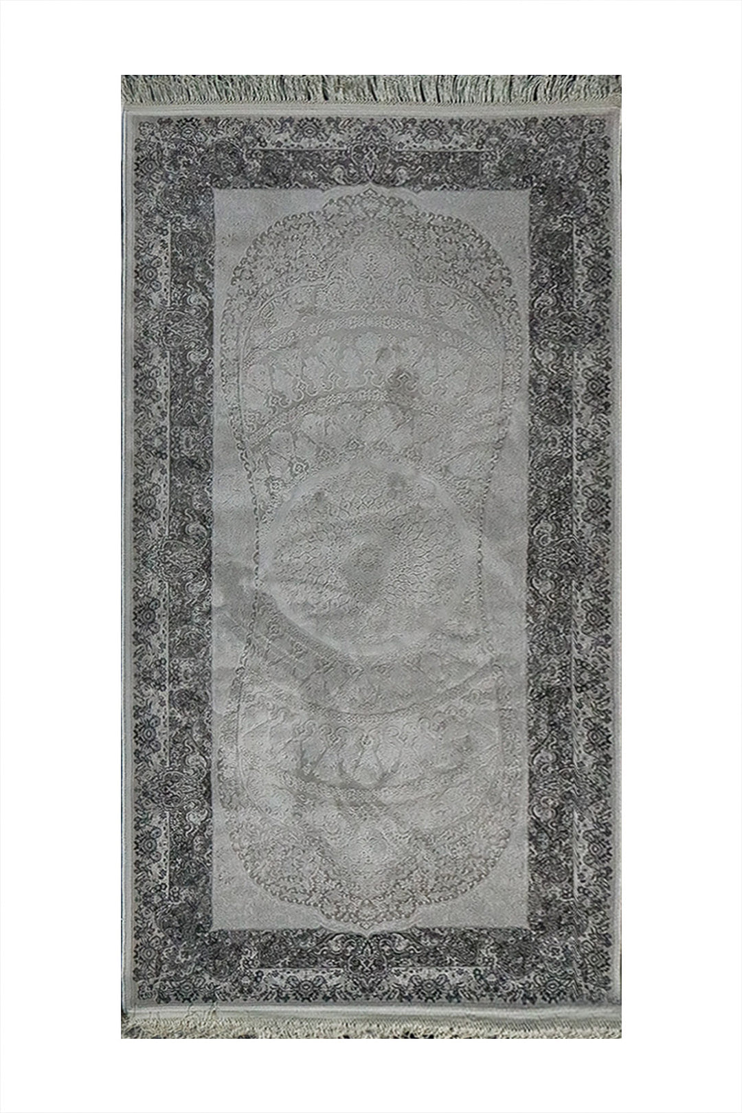 Turkish Premium and Modern Voyage Rug -  3.28 x 6.56 FT - Cream -  Superior Comfort Elegant and Luxary Style Accent