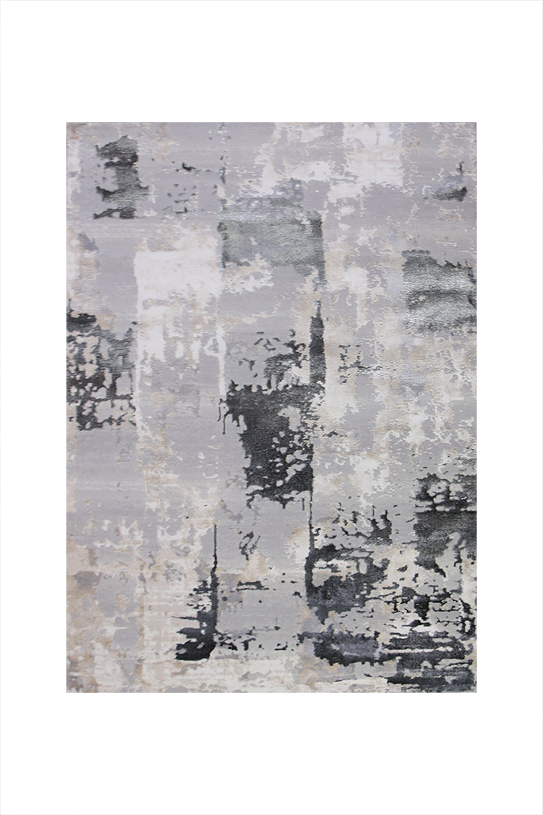 Turkish Modern Expression Rug - 4.1 x 5.6 FT - Superior Comfort, Modern Style Accent Rugs